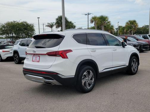 Serenity White Pearl 2023 Hyundai SANTA FE SEL 2.4