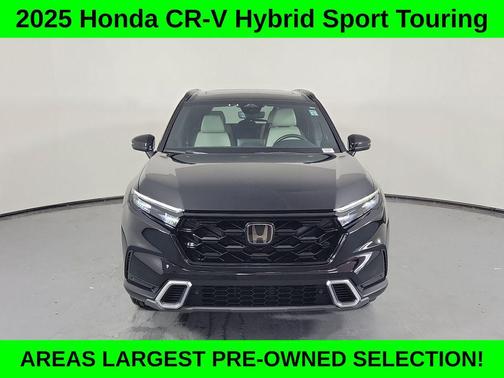 Crystal Black Pearl 2025 Honda CR-V Hybrid Sport Touring AWD