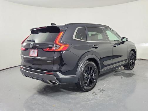 Crystal Black Pearl 2025 Honda CR-V Hybrid Sport Touring AWD