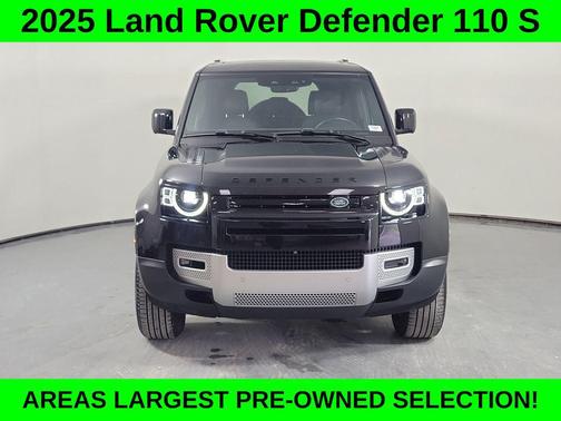 Santorini Black Metallic 2025 Land Rover Defender 110 P300