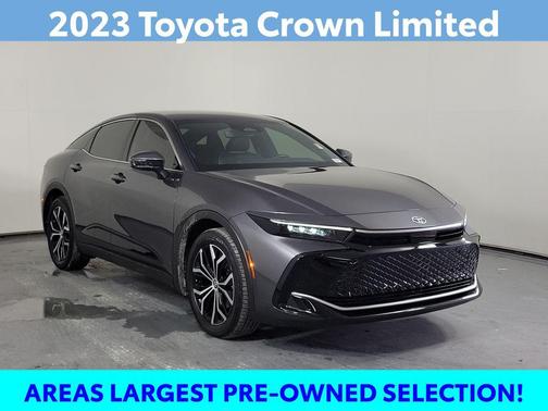 Magnetic Gray Metallic 2023 Toyota Crown Limited