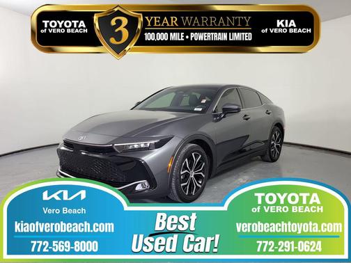 Magnetic Gray Metallic 2023 Toyota Crown Limited