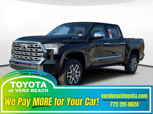 Midnight Black Metallic 2026 Toyota Tundra Hybrid 1794 Edition