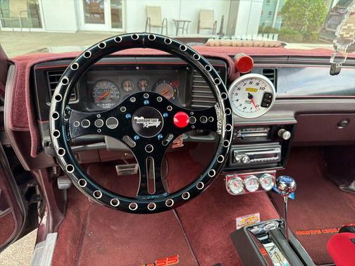 Maroon 1987 Chevrolet Monte Carlo SS