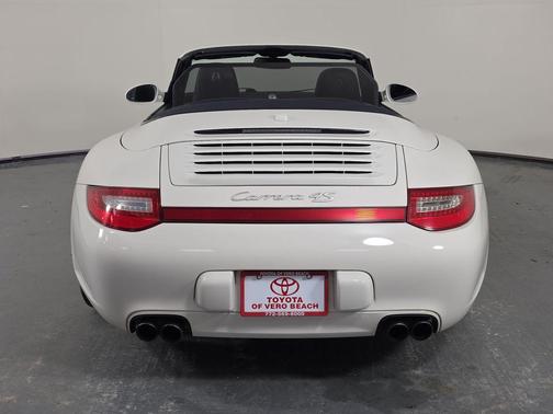 Carrara White 2009 Porsche 911 Carrera 4S Cabriolet