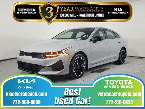 Wolf Gray 2024 Kia K5 GT-Line