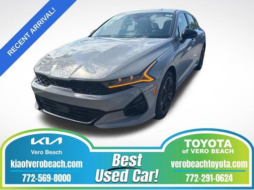 Wolf Gray 2024 Kia K5 GT-Line