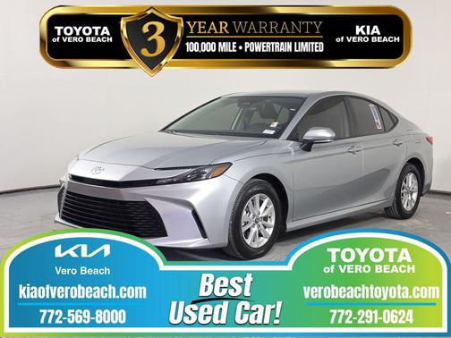 Celestial Silver Metallic 2026 Toyota Camry LE