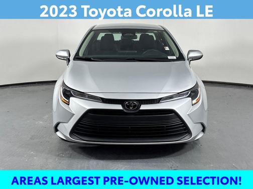 Classic Silver Metallic 2023 Toyota Corolla LE