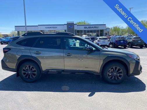 Autumn Green Metallic 2024 Subaru Outback Onyx Edition