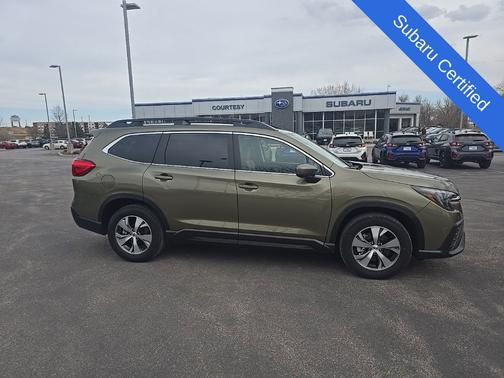 Autumn Green Metallic 2025 Subaru Ascent Premium