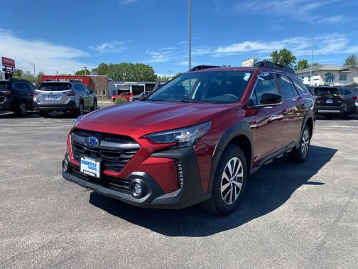 Crimson Red Pearl 2025 Subaru Outback Premium