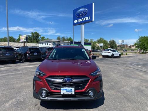 Crimson Red Pearl 2025 Subaru Outback Premium
