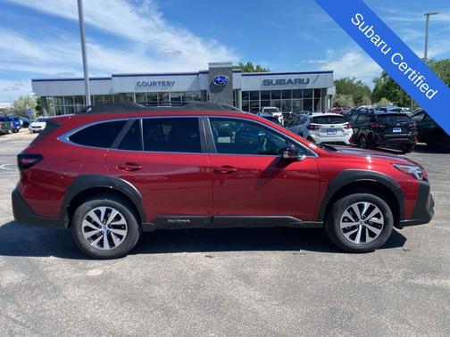 Crimson Red Pearl 2025 Subaru Outback Premium