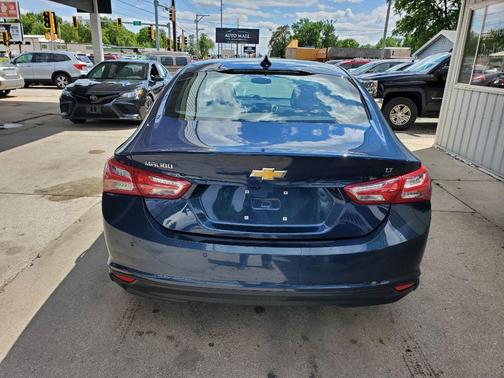 Blue 2022 Chevrolet Malibu LT