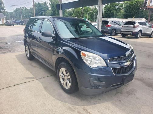Blue 2015 Chevrolet Equinox LS