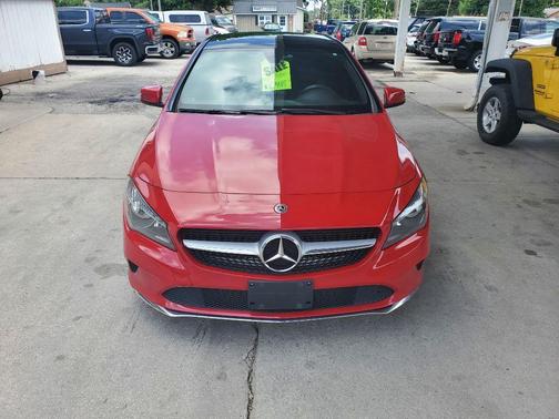 Red 2019 Mercedes-Benz CLA 250 Base 4MATIC