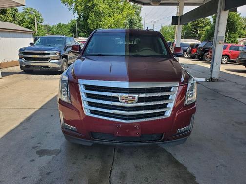 Maroon 2016 Cadillac Escalade Platinum