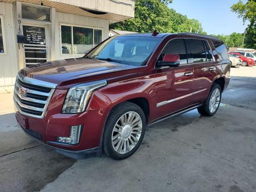 Maroon 2016 Cadillac Escalade Platinum