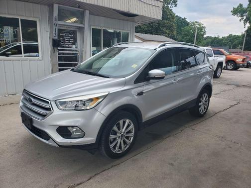 Silver 2017 Ford Escape Titanium