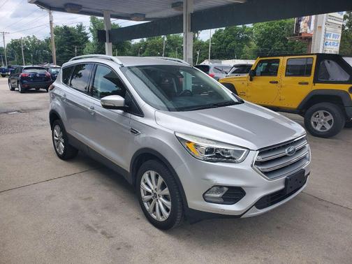 Silver 2017 Ford Escape Titanium