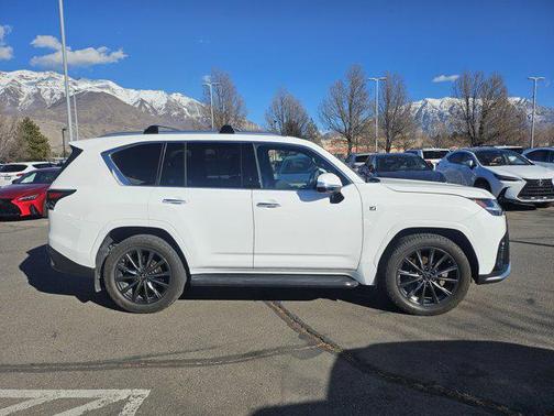 Ultra White 2023 Lexus LX 600 F SPORT