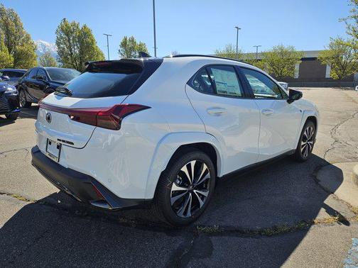 Ultra White/Obsidian 2026 Lexus UX 300h F SPORT Design