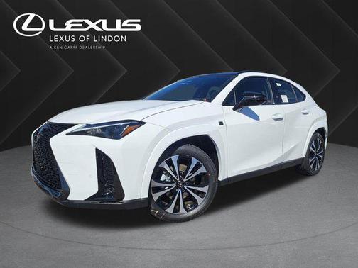 Ultra White/Obsidian 2026 Lexus UX 300h F SPORT Design