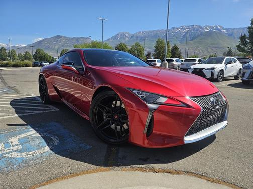 Radiant Red 2019 Lexus LC 500 Base