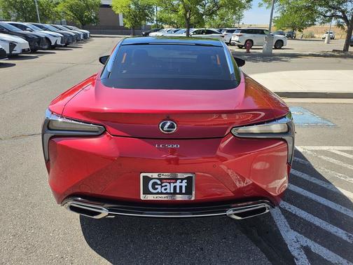 Radiant Red 2019 Lexus LC 500 Base