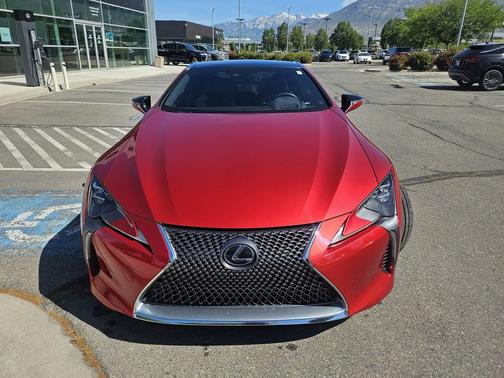 Radiant Red 2019 Lexus LC 500 Base