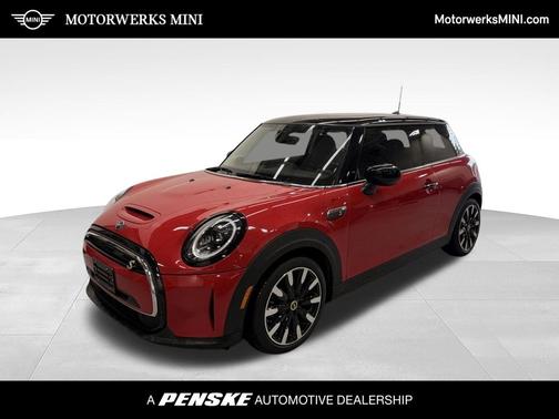Chili Red 2024 MINI SE Hardtop