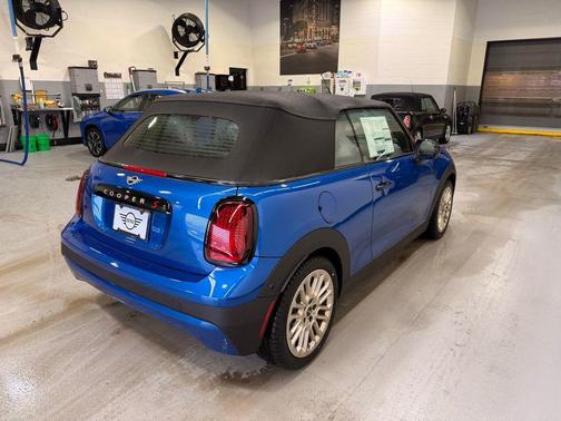 Icy Sunshine Blue Metallic 2026 MINI Convertible Cooper S