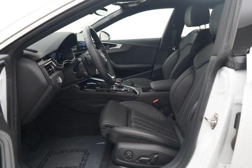 Glacier White 2023 Audi A5 Sportback 45 S line Premium Plus