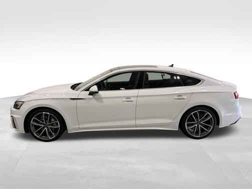 Glacier White 2023 Audi A5 Sportback 45 S line Premium Plus