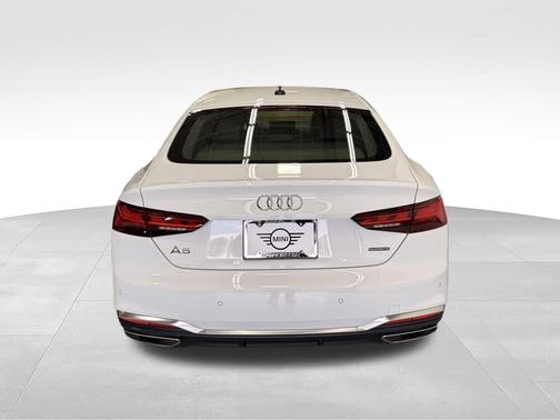 Glacier White 2023 Audi A5 Sportback 45 S line Premium Plus