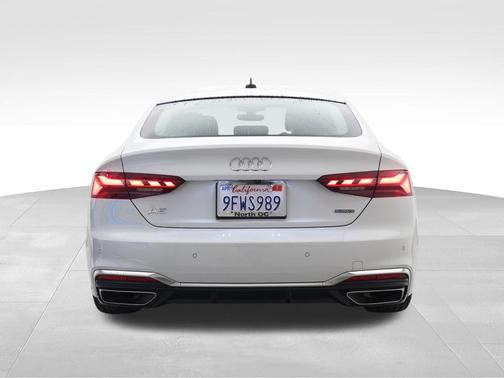Glacier White 2023 Audi A5 Sportback 45 S line Premium Plus