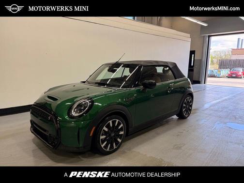 British Racing Green 2022 MINI Convertible Cooper S