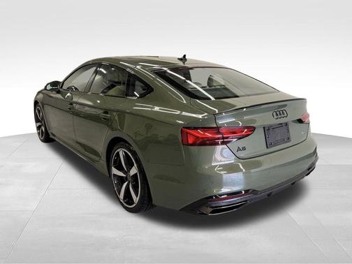 Green Metallic 2024 Audi A5 Sportback 45 S line Premium Plus