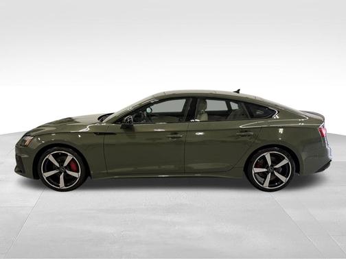 Green Metallic 2024 Audi A5 Sportback 45 S line Premium Plus
