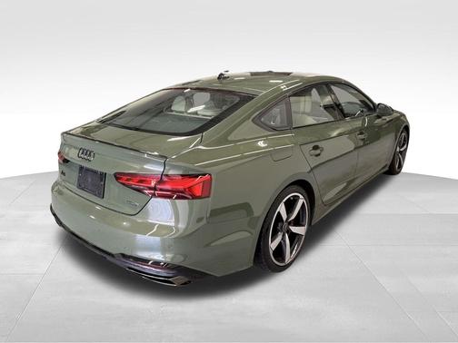 Green Metallic 2024 Audi A5 Sportback 45 S line Premium Plus