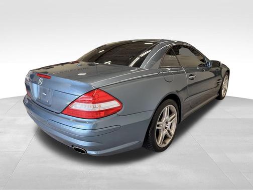 Aegean Blue Metallic 2007 Mercedes-Benz SL-Class SL 550