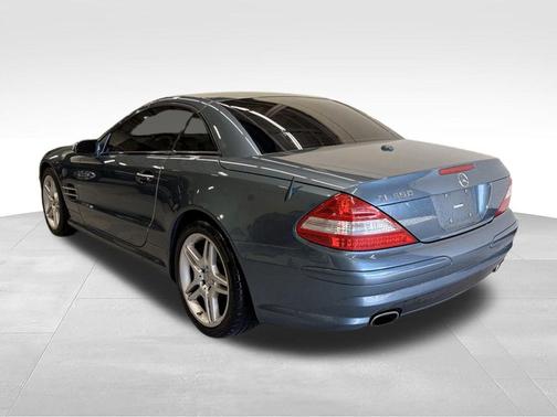 Aegean Blue Metallic 2007 Mercedes-Benz SL-Class SL 550