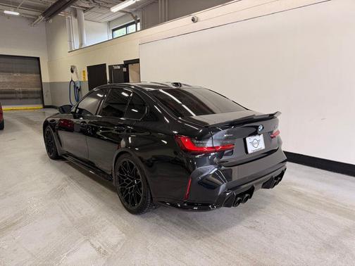 Black Sapphire Metallic 2025 BMW M3 Competition xDrive