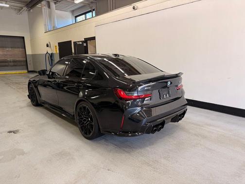 Black Sapphire Metallic 2025 BMW M3 Competition xDrive