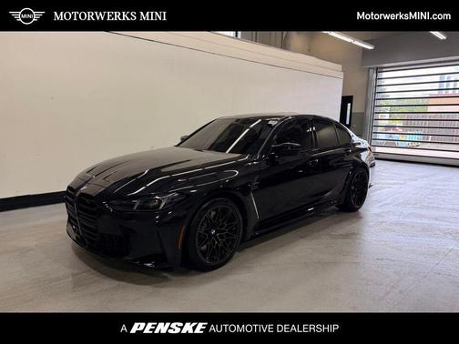 Black Sapphire Metallic 2025 BMW M3 Competition xDrive