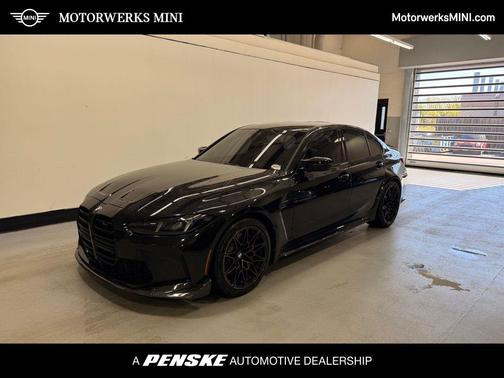 Black Sapphire Metallic 2025 BMW M3 Competition xDrive