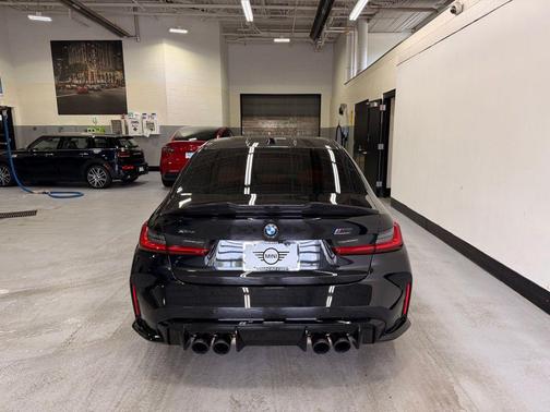Black Sapphire Metallic 2025 BMW M3 Competition xDrive