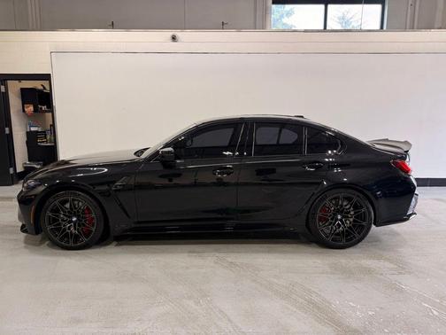 Black Sapphire Metallic 2025 BMW M3 Competition xDrive