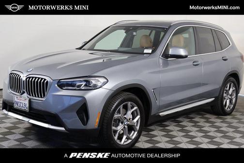 Skyscraper Gray Metallic 2023 BMW X3 xDrive30i